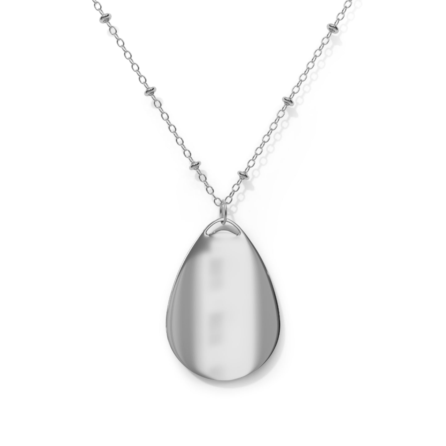 Viking Oval Necklace - Bold Nordic Design Jewelry